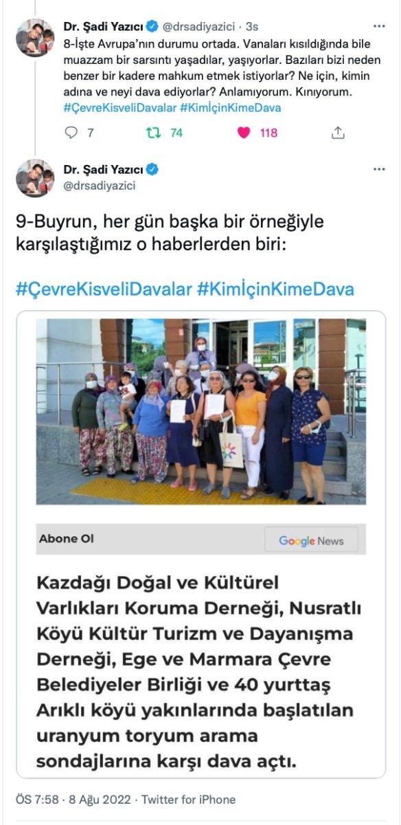 Tuzla Belediye Başkanı Yazıcı: Enerji çalışmalarına karşı gelmek en büyük ihanettir