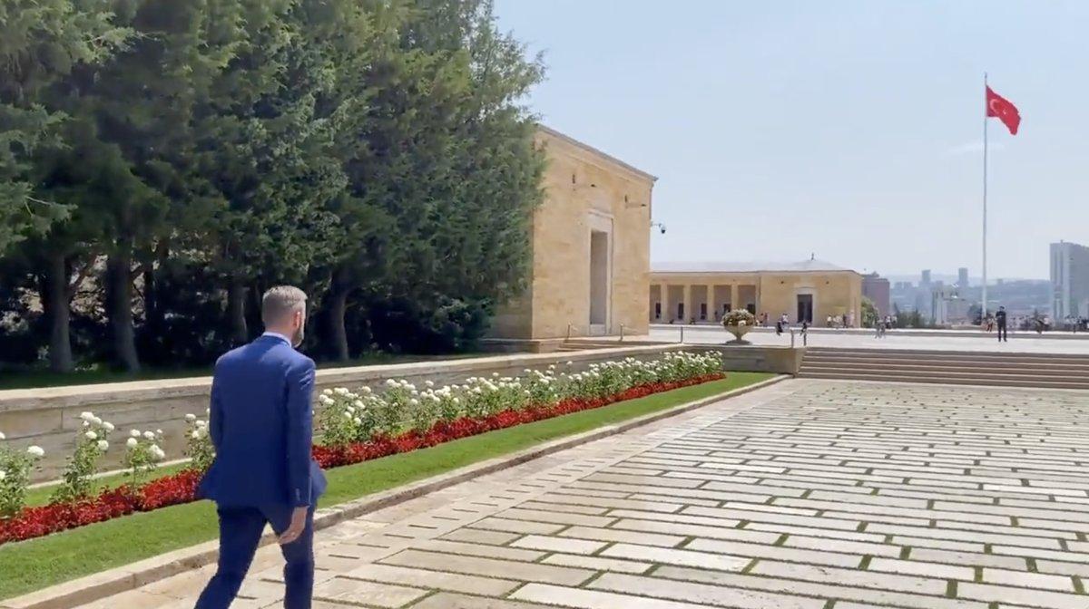 Hollandalı diplomattan güzel veda: Allah'a emanet olun