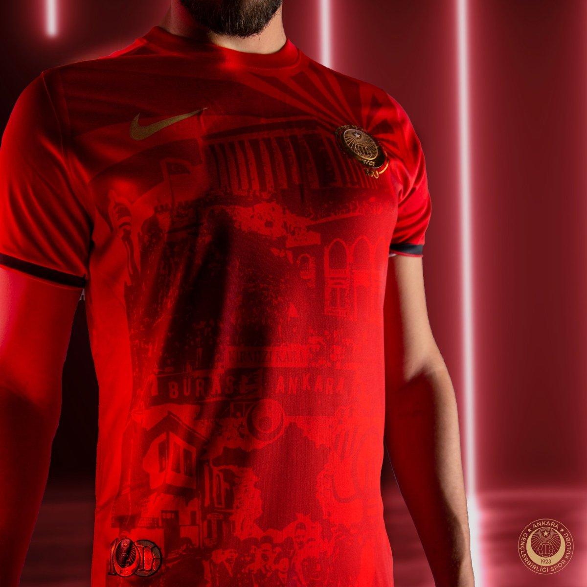 Gençlerbirliği 100'üncü yıl formasını duyurdu