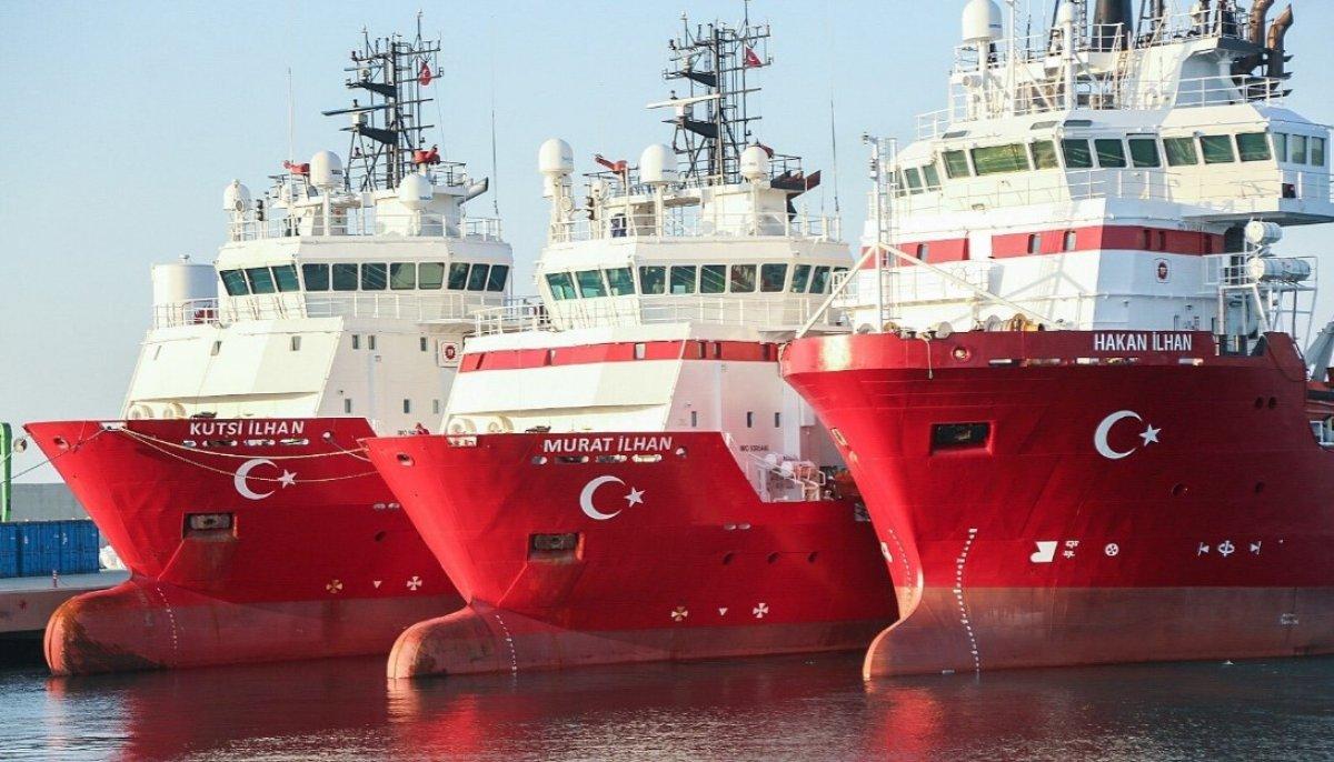 Abdülhamid Han'a eşlik eden 3 gemiye şehitlerin adı verildi