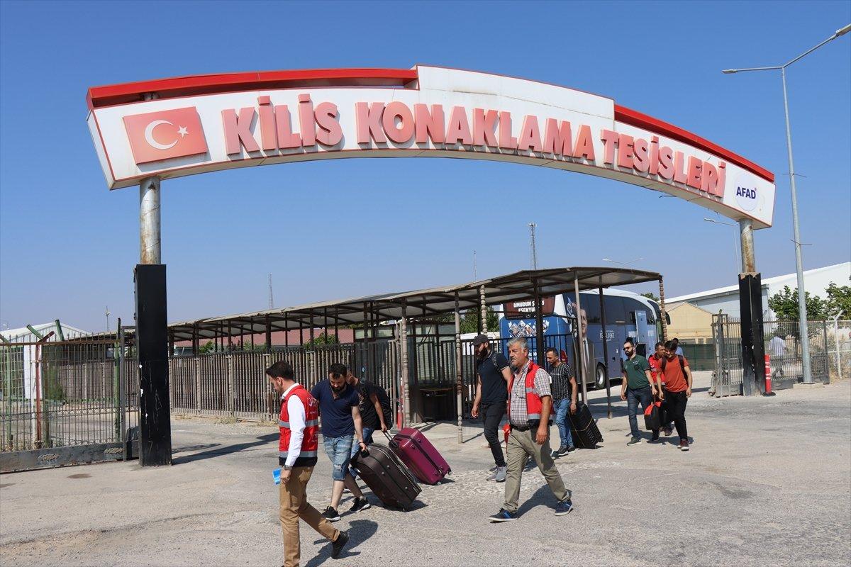 54 Suriyeli, Hatay ve Kilis'ten ülkelerine uğurlandı