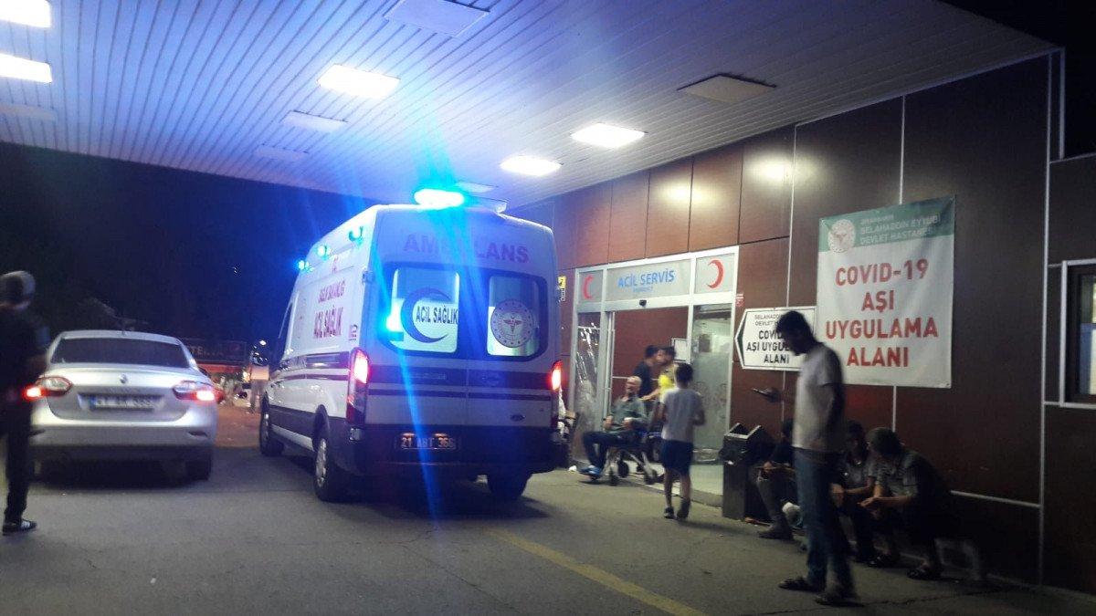 Diyarbakır’da, akrabaların taşlı sopalı arazi kavgası hastanede bitti