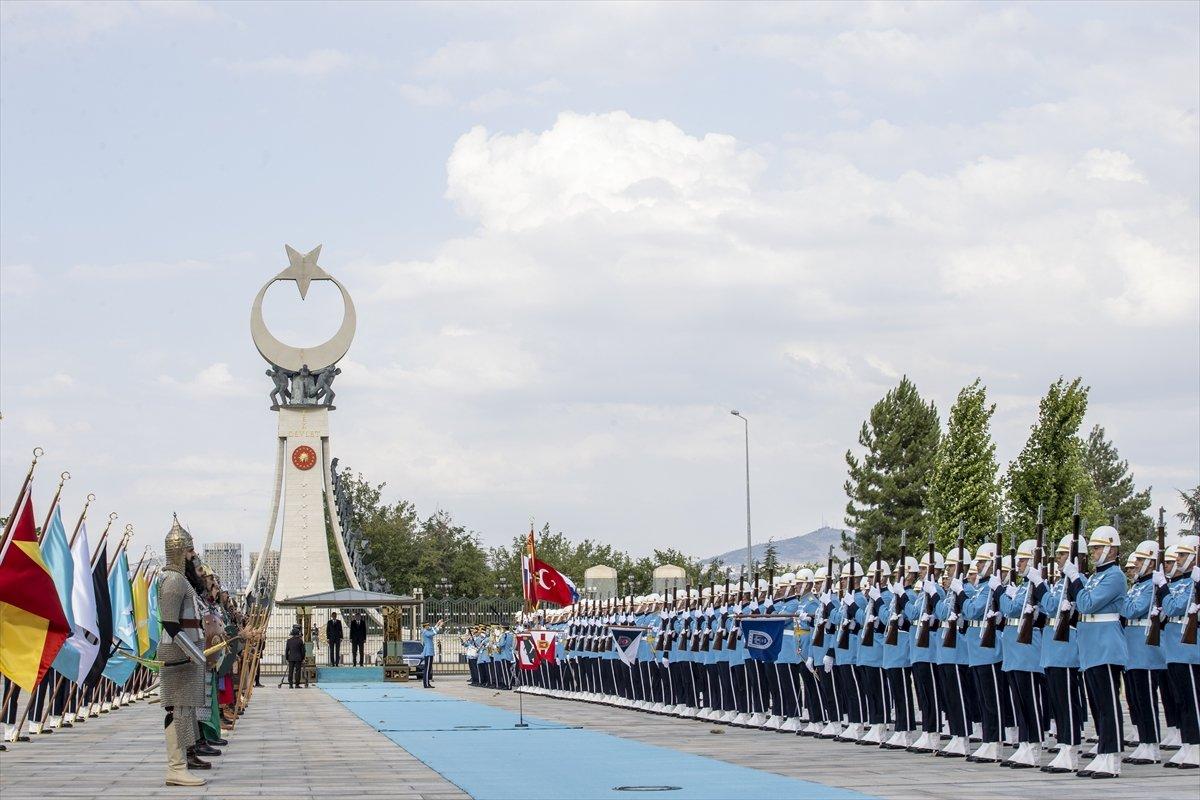 Cumhurbaşkanı Erdoğan, Slovenyalı mevkidaşı Pahor'u ağırladı