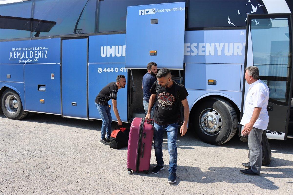 54 Suriyeli, Hatay ve Kilis'ten ülkelerine uğurlandı