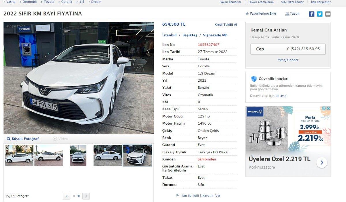 Otomobillere yönelik düzenleme stokçuların planlarını bozdu