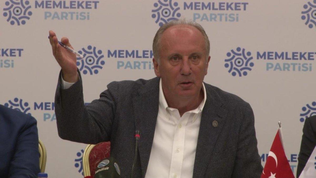 Muharrem İnce: Bazı muhalif kanallar CHP ve İyi Parti'den maaş alıyor