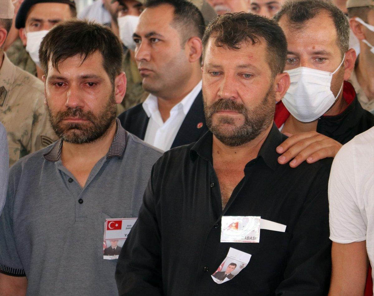 Şehit uzman çavuş Mahsun Şimşek’e veda