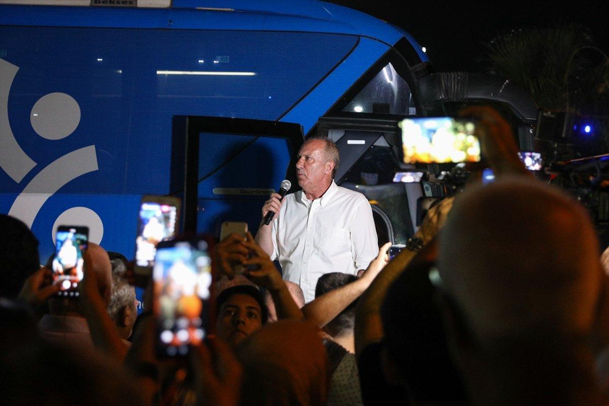 Muharrem İnce: Altılı masadan biri 'Ben Erdoğan'ı yenerim' diyemiyor