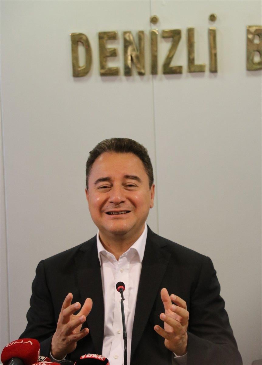 Ali Babacan: Seçmenlerin üçte birinin DEVA Partisi'nden haberi yok
