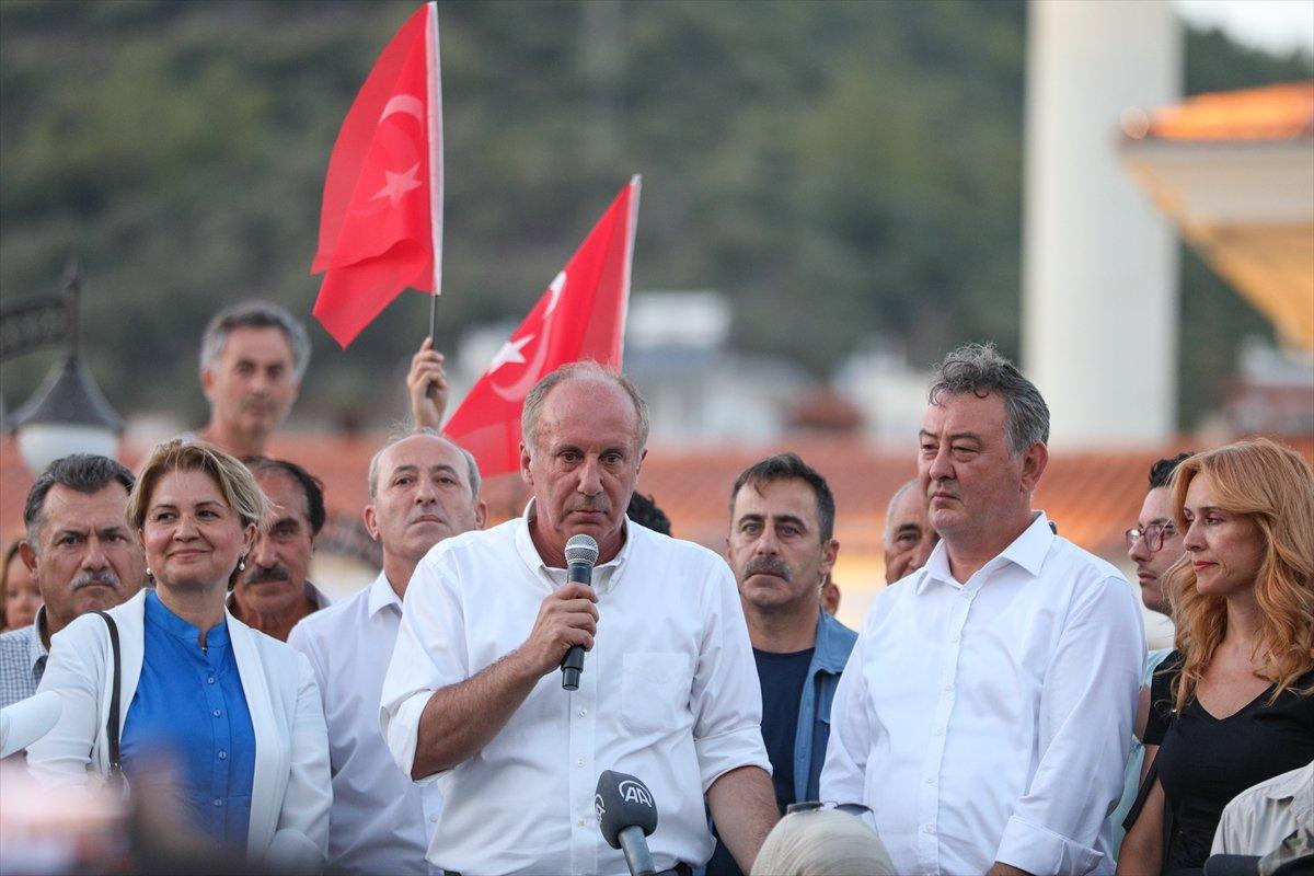 Muharrem İnce: Altılı masadan biri 'Ben Erdoğan'ı yenerim' diyemiyor