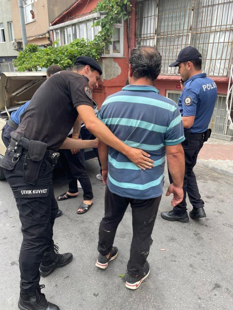 Şişli'de polis ekiplerinden dar alan uygulaması