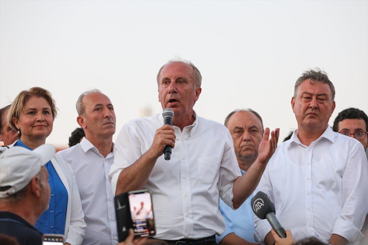 Muharrem İnce: Altılı masadan biri 'Ben Erdoğan'ı yenerim' diyemiyor