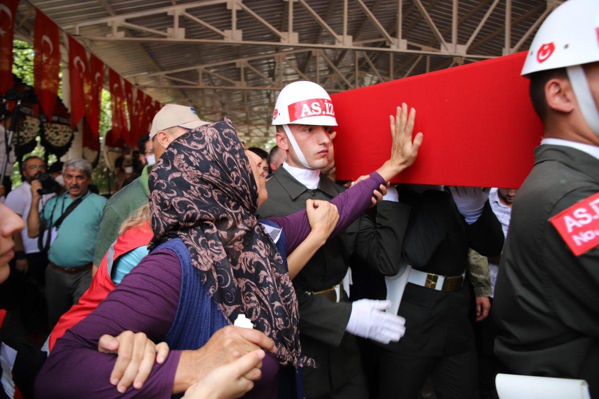 Şehit uzman çavuş Mahsun Şimşek’e veda