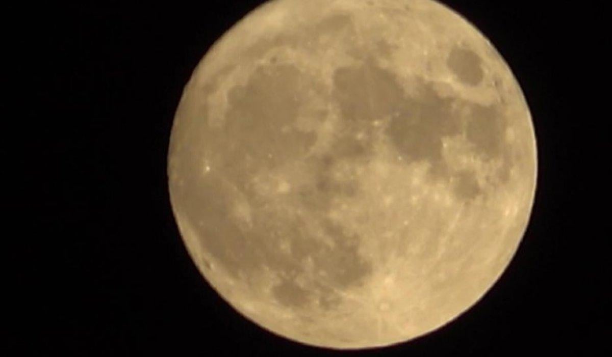 Yüksekova'dan Süper Ay manzaraları