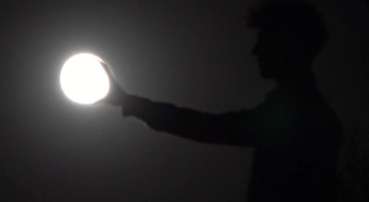 Yüksekova'dan Süper Ay manzaraları