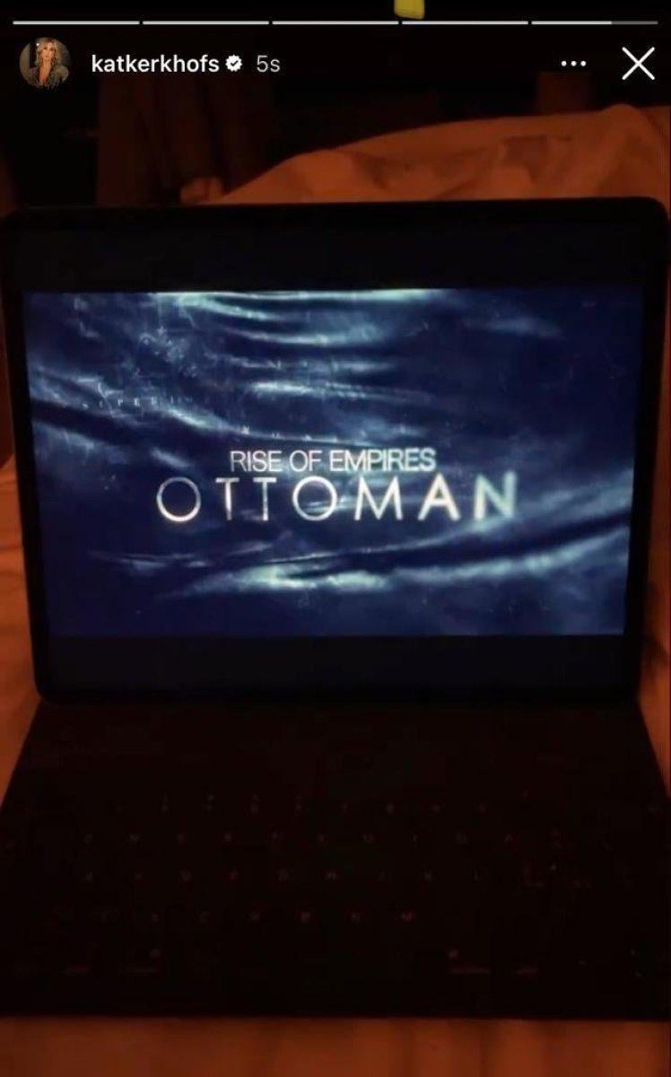 Mertens'in eşi Kerkhofs, Fatih Sultan Mehmet belgeseli izledi