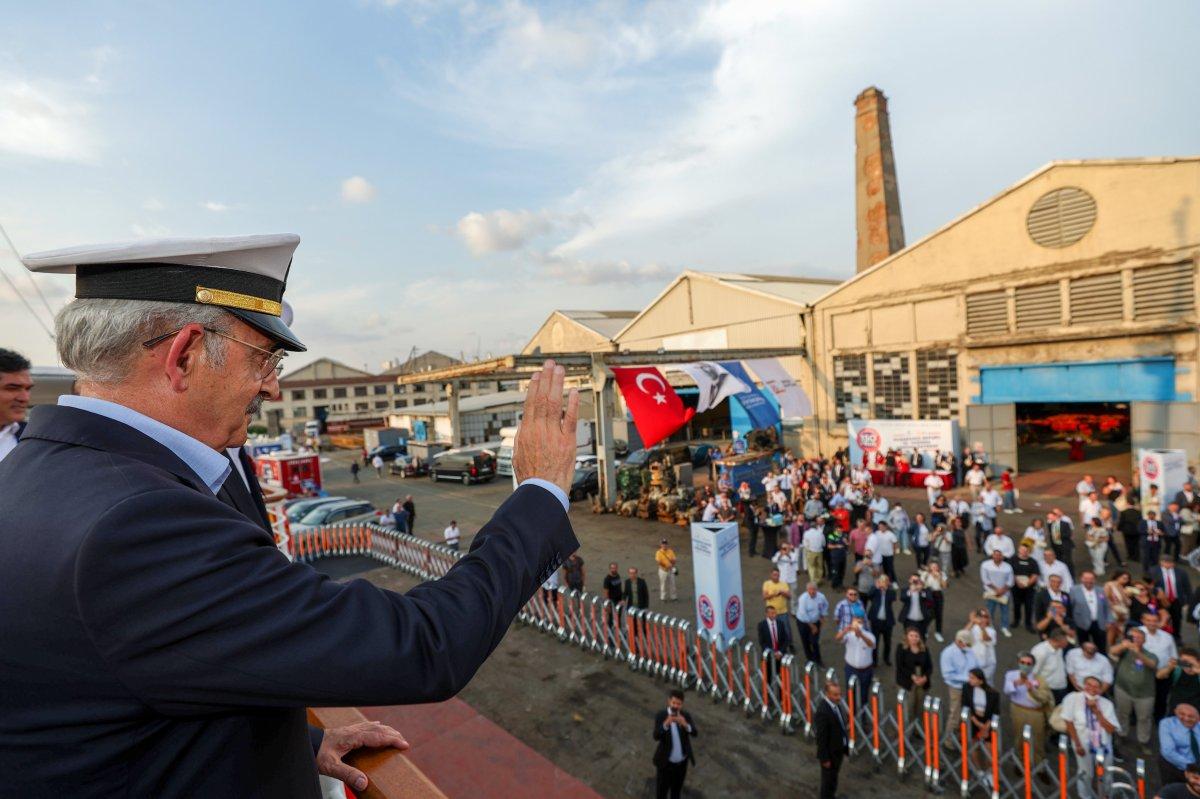 Kemal Kılıçdaroğlu, Paşabahçe Vapuru'nun hizmete alınma törenine katıldı