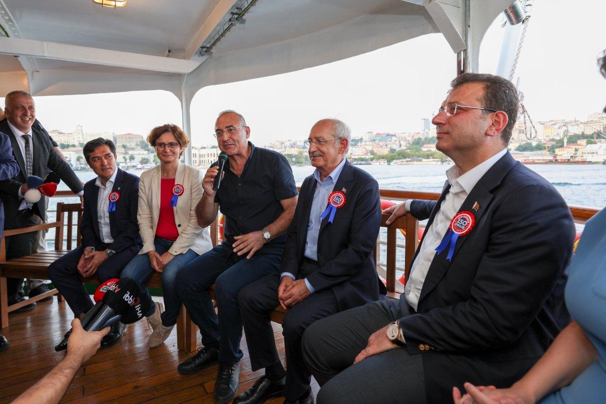 Kemal Kılıçdaroğlu, Paşabahçe Vapuru'nun hizmete alınma törenine katıldı