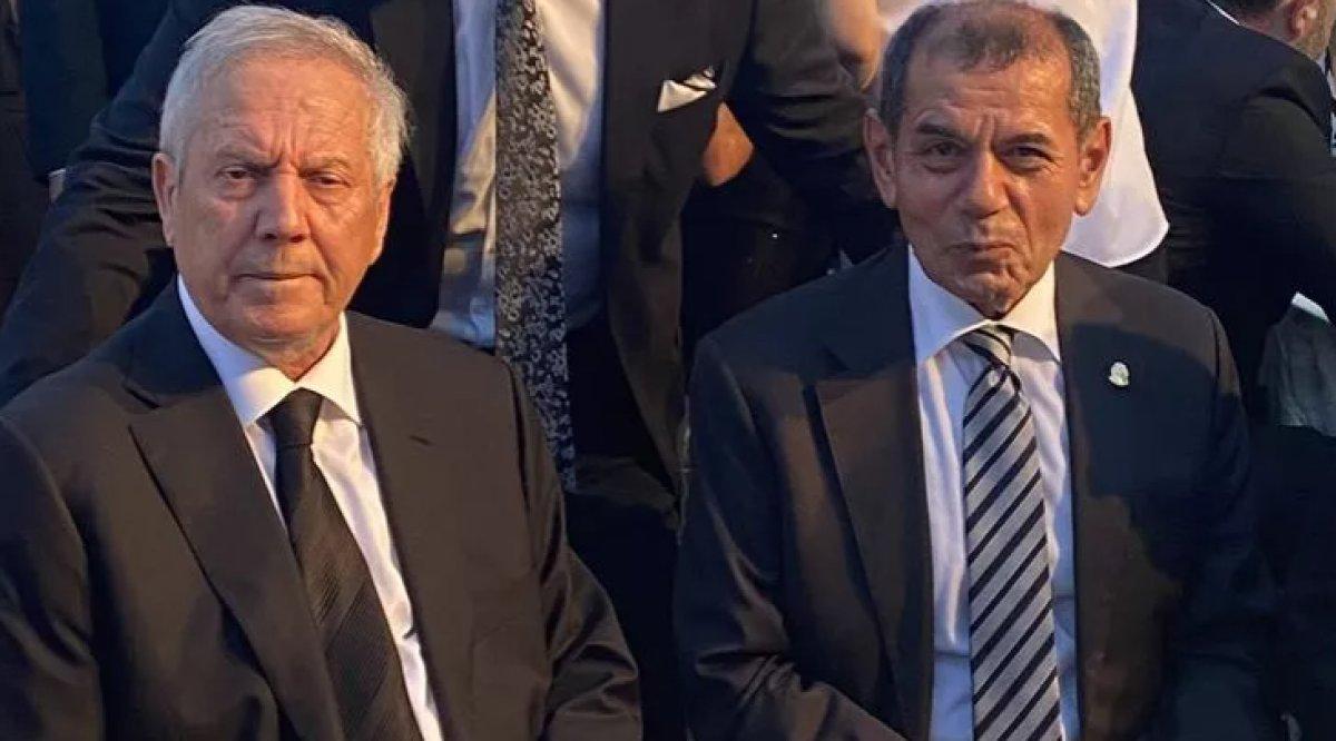 Aziz Yıldırım ve Dursun Özbek düğünde bir araya geldi
