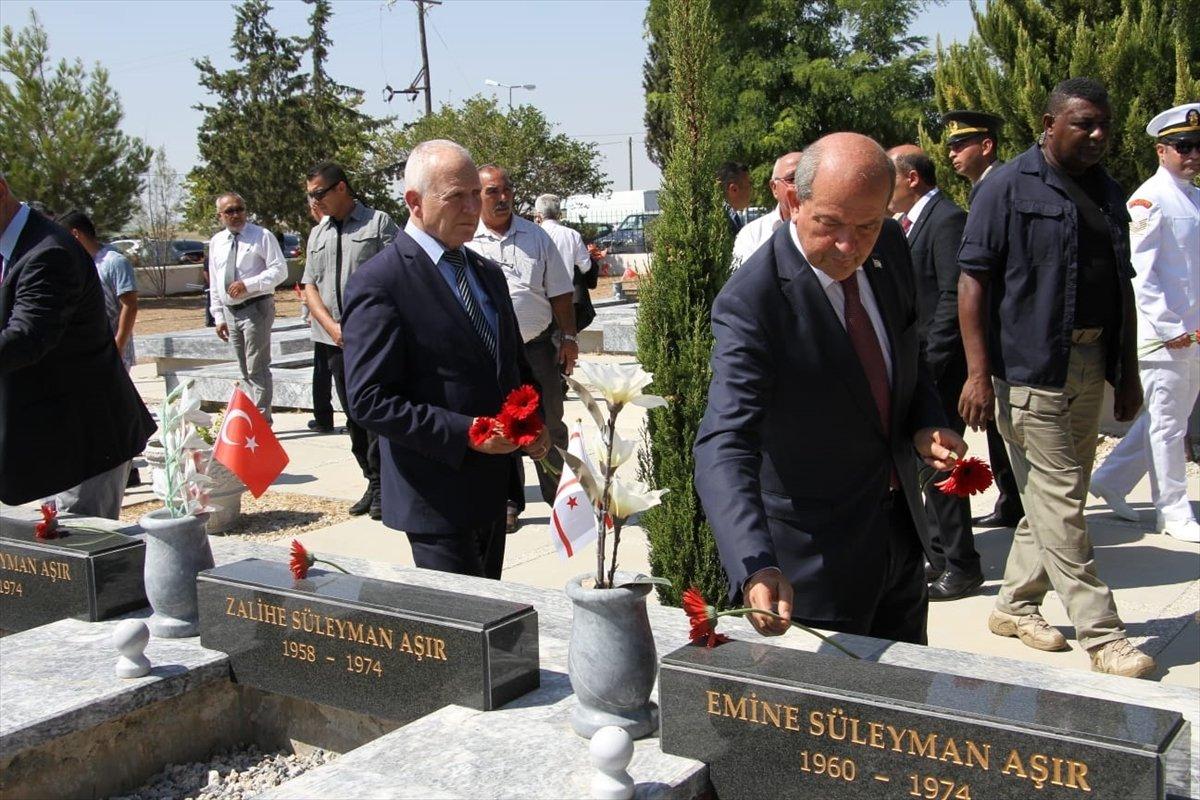 KKTC'de Muratağa, Sandallar ve Atlılar şehitleri için anma töreni yapıldı