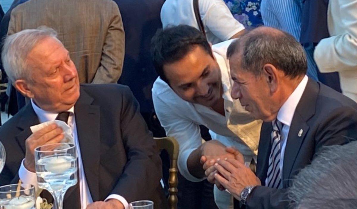 Aziz Yıldırım ve Dursun Özbek düğünde bir araya geldi