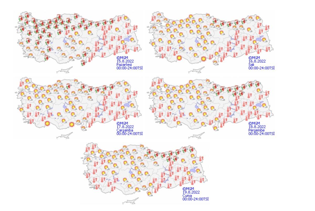 İstanbul genelinde şiddetli yağmur etkili oluyor