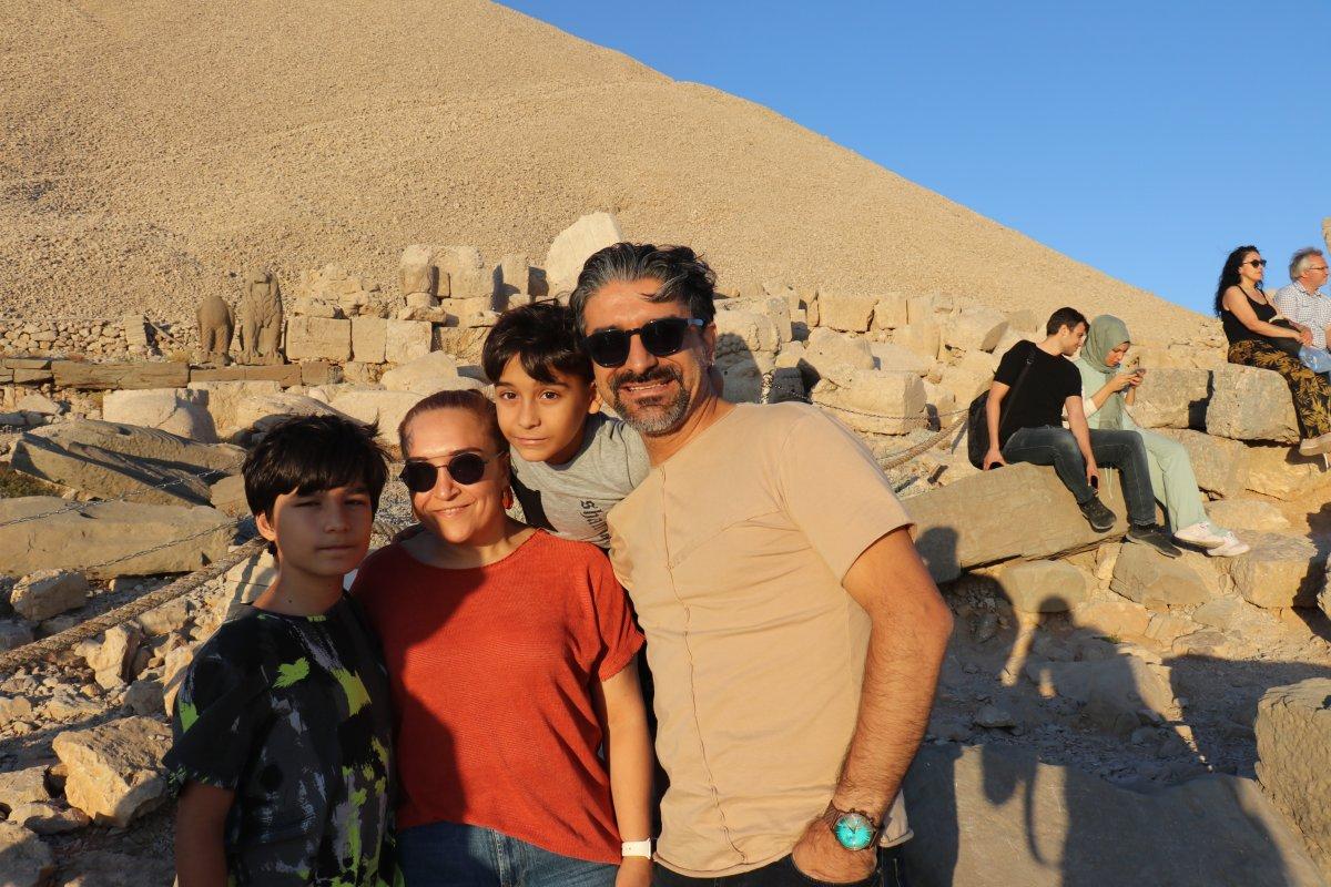 Nemrut’ta hafta sonu yoğunluğu