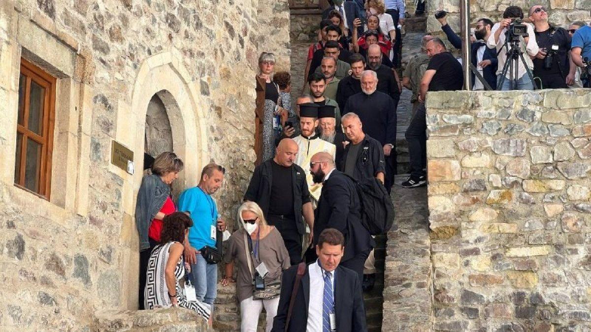 Sümela Manastırı'nda 9. ayin gerçekleştirildi