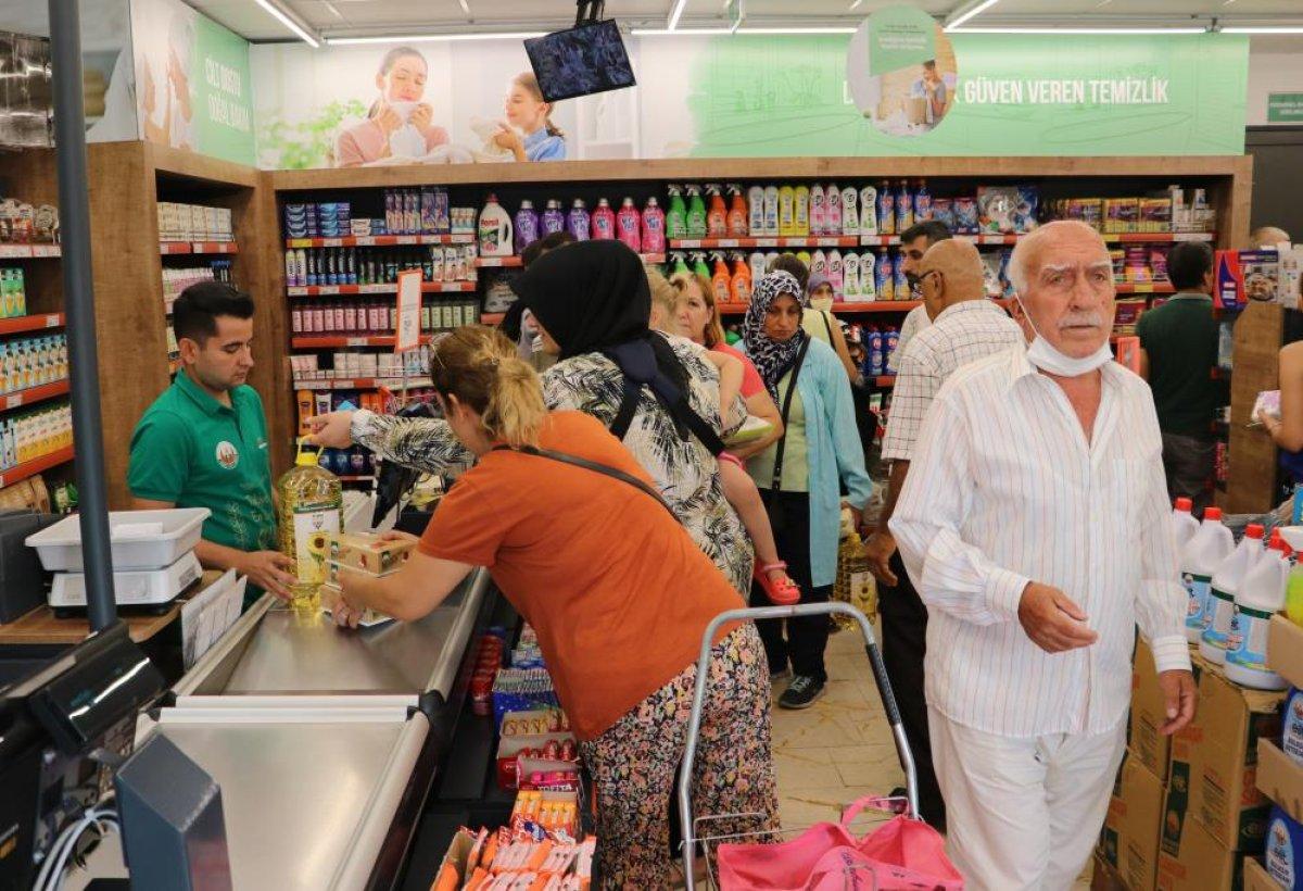 Tarım Kredi Kooperatif marketlerinde indirim yoğunluğu