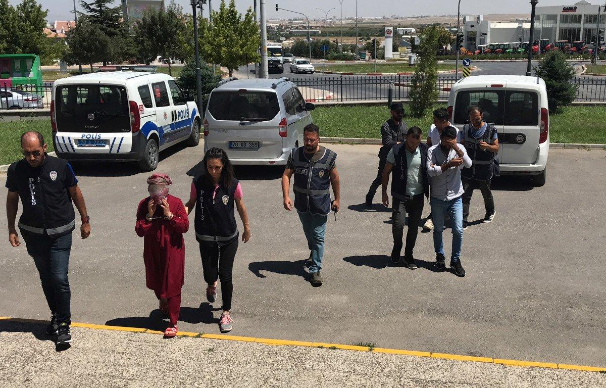 Karaman'da, kuyumculara sahte altın satan 3 şüpheli yakalandı