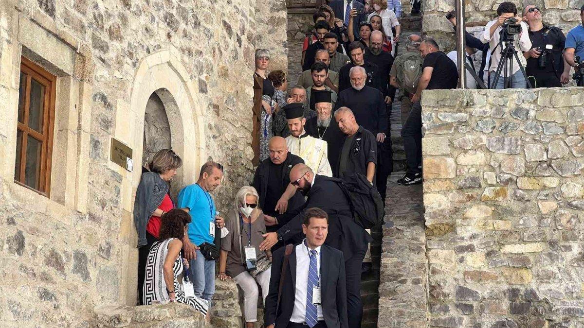 Sümela Manastırı'nda 9. ayin gerçekleştirildi