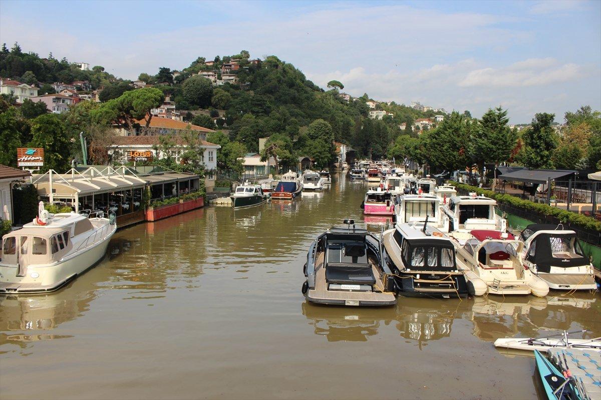 İstanbul Boğazı, sağanağın ardından renk değiştirdi