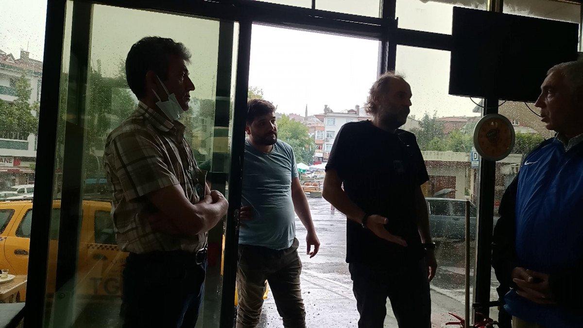 Şile'de, taksi şoförü demir sopayla darbedildi