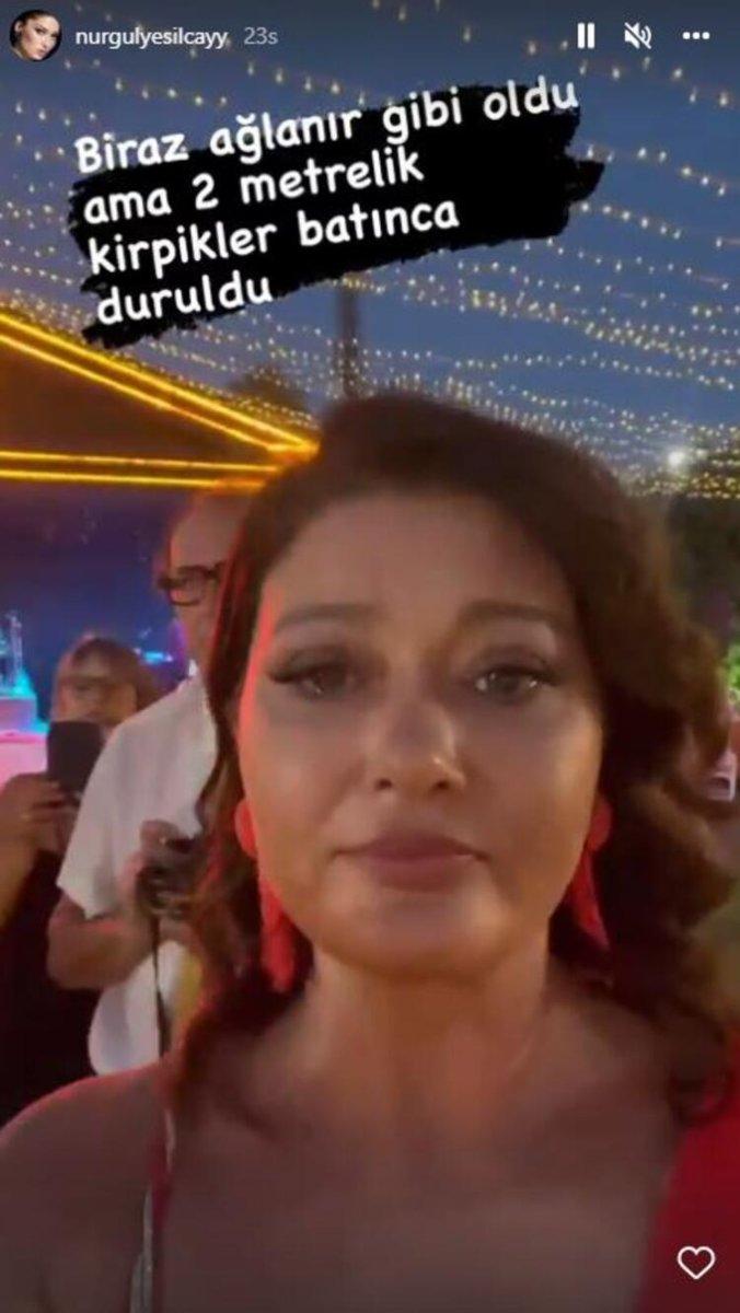 Nurgül Yeşilçay, düğünde