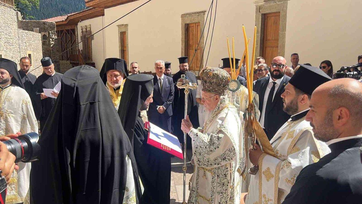 Sümela Manastırı'nda 9. ayin gerçekleştirildi