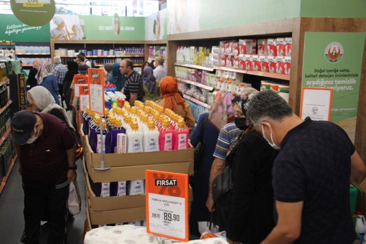 Tarım Kredi Kooperatif marketlerinde indirim yoğunluğu