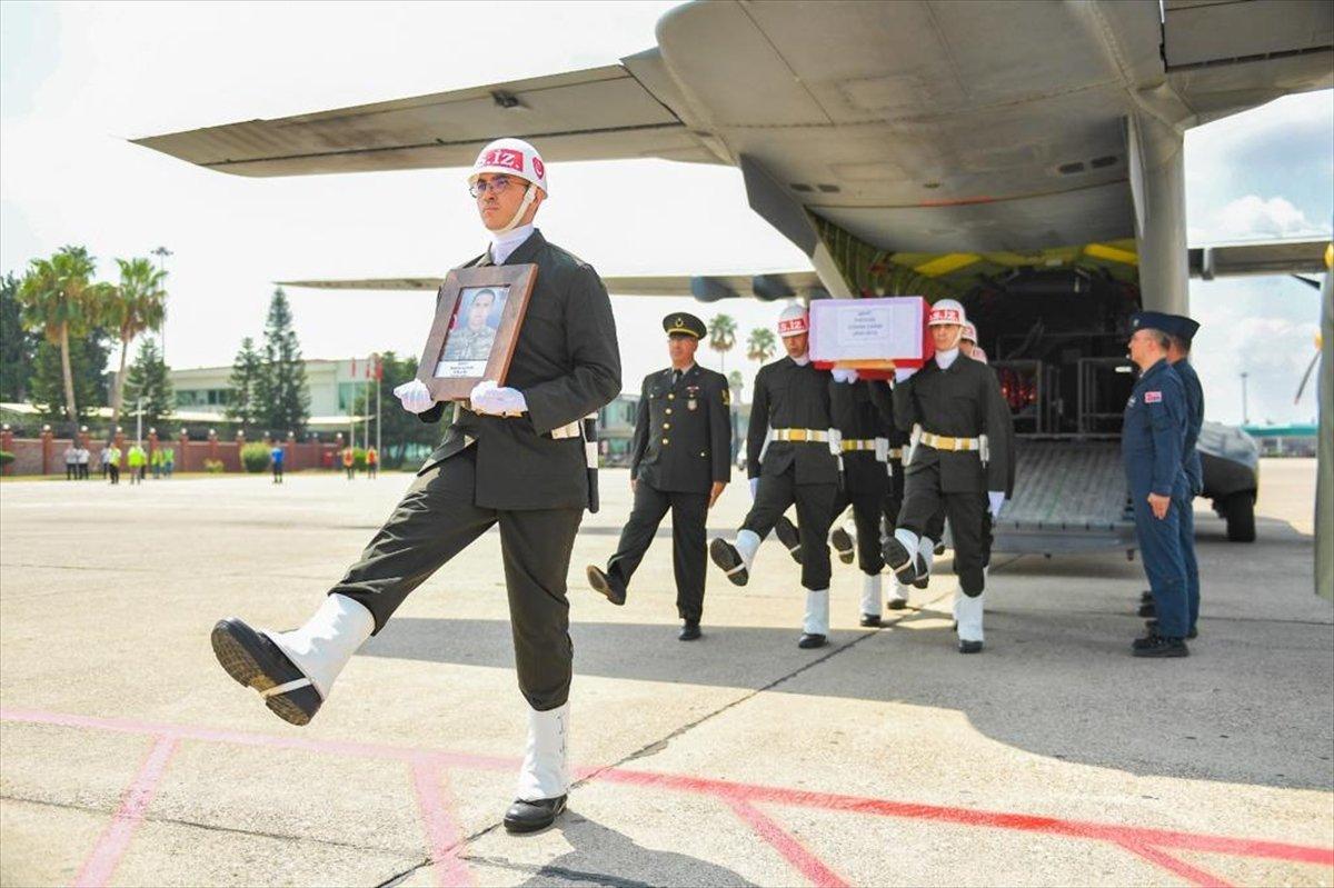 Şehit Atakan Çakır'ın naaşı memleketi Osmaniye'ye uğurlandı