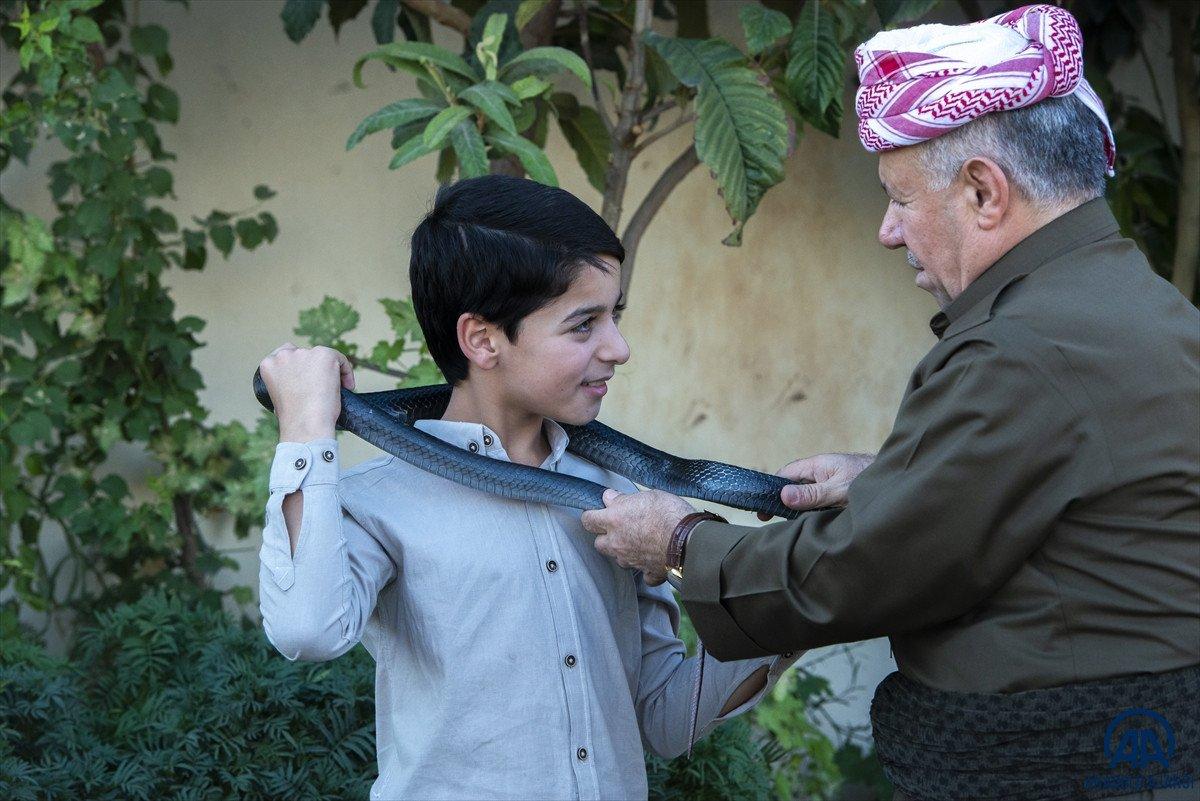 Evinde 60 yılan besliyor: Amacım onları ölümden kurtarmak