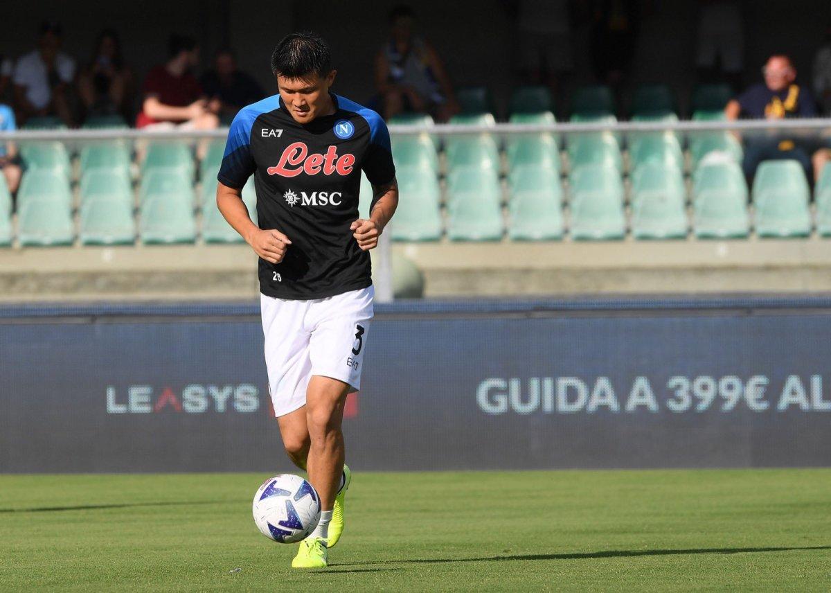 Kim Min Jae, Napoli'de ilk maçına çıktı
