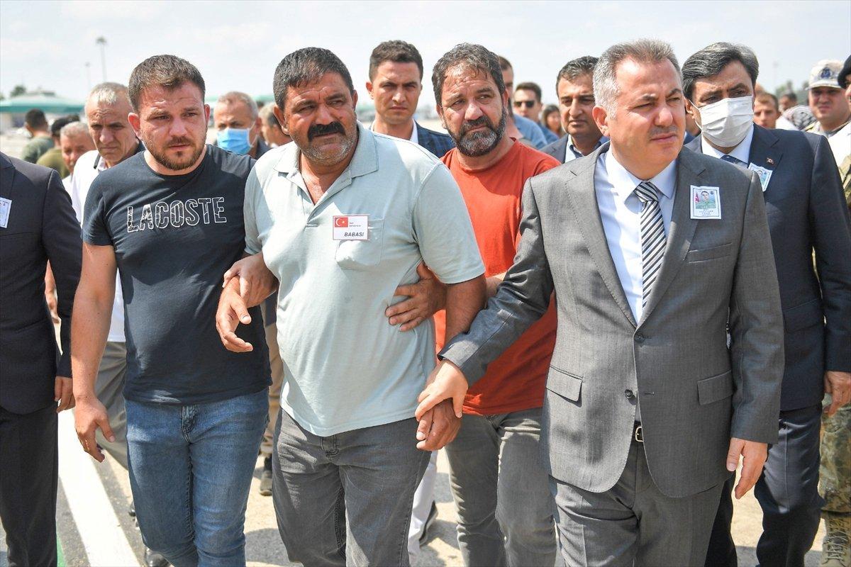 Şehit Atakan Çakır'ın naaşı memleketi Osmaniye'ye uğurlandı