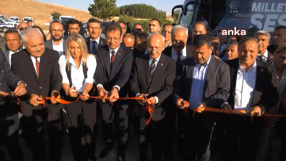 Kılıçdaroğlu Hacıbektaş'ta Cemevi ve mesire alanı açılışını yaptı