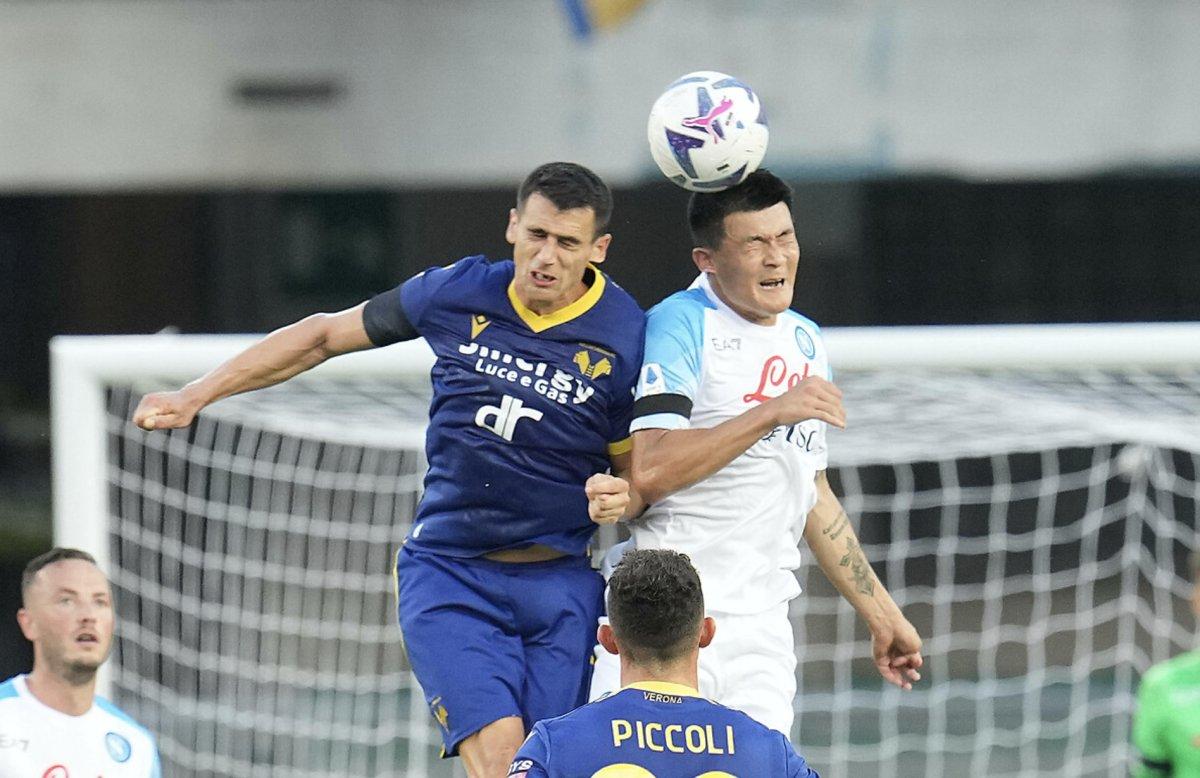 Kim Min Jae, Napoli'de ilk maçına çıktı