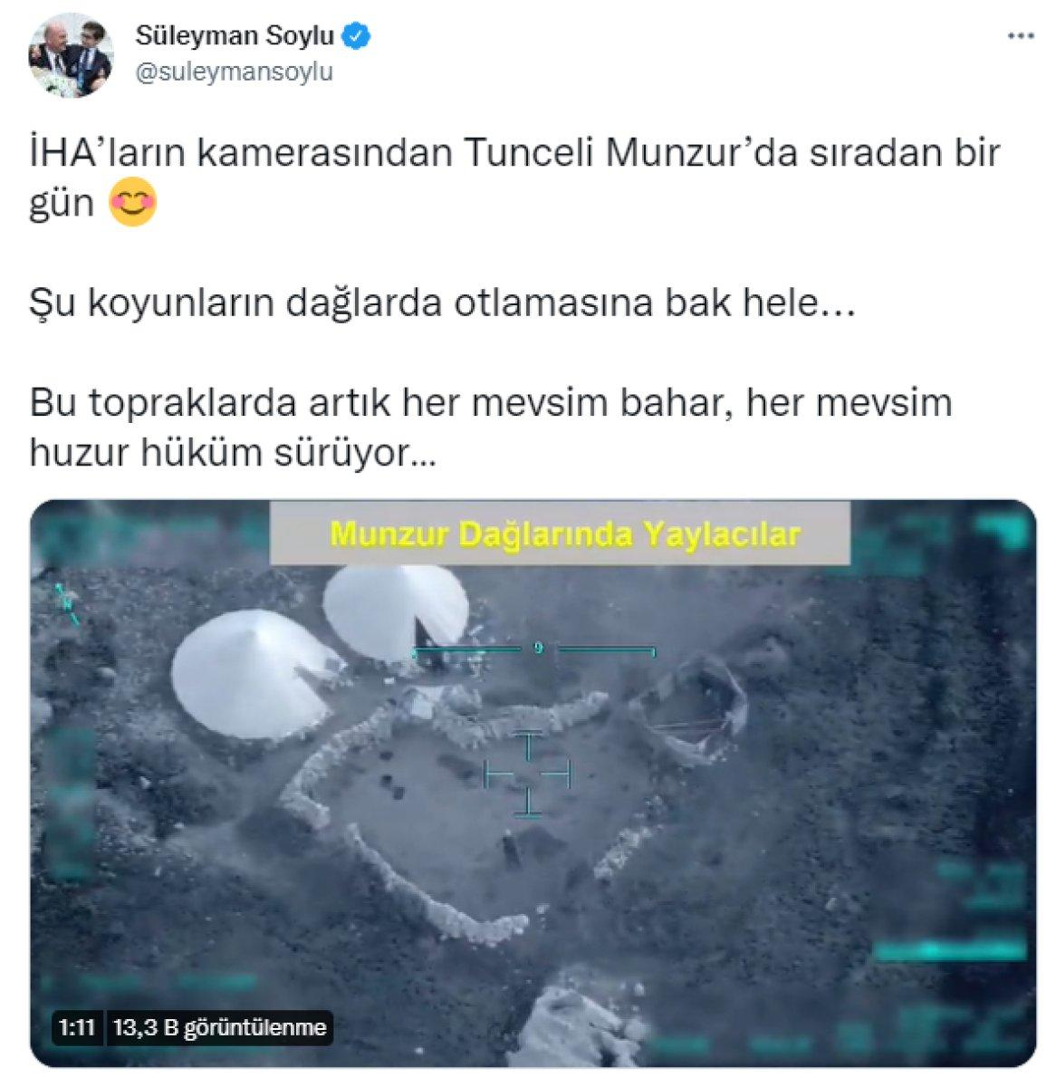 Bakan Soylu: Bu topraklarda artık her mevsim bahar