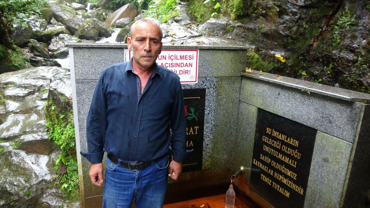 Rize'de böbrek taşına iyi geldiği için içtikleri su zehirli çıktı