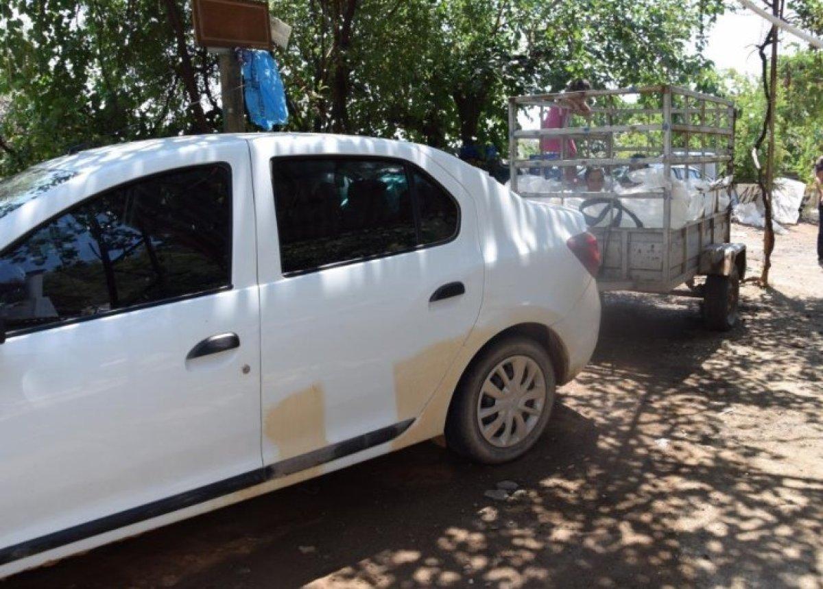 Antalya'da denize gidemeyen çocuklar için römorku havuza çevirdiler