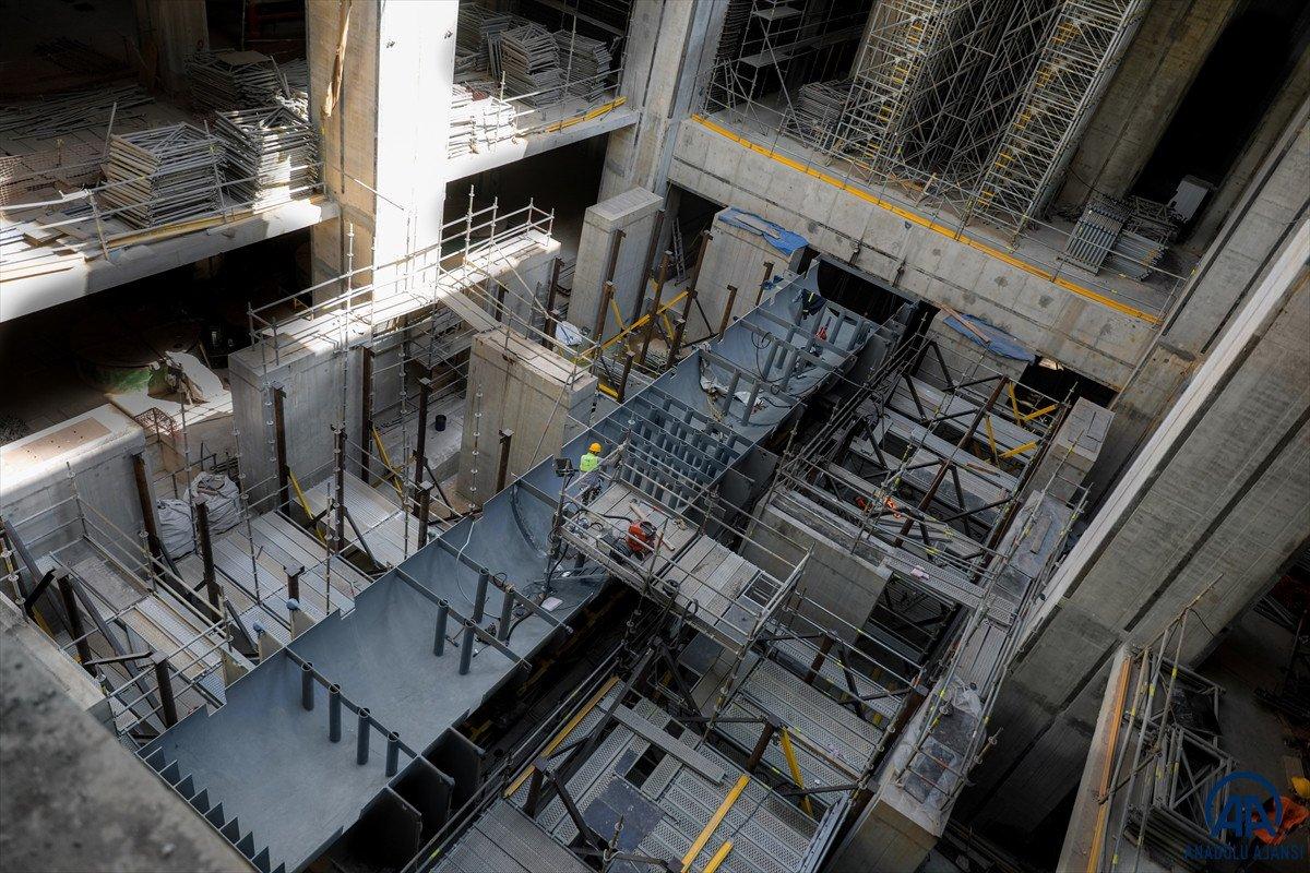 Akkuyu NGS'nin 1. ünitesinde türbin ekipmanlarının montajı başladı