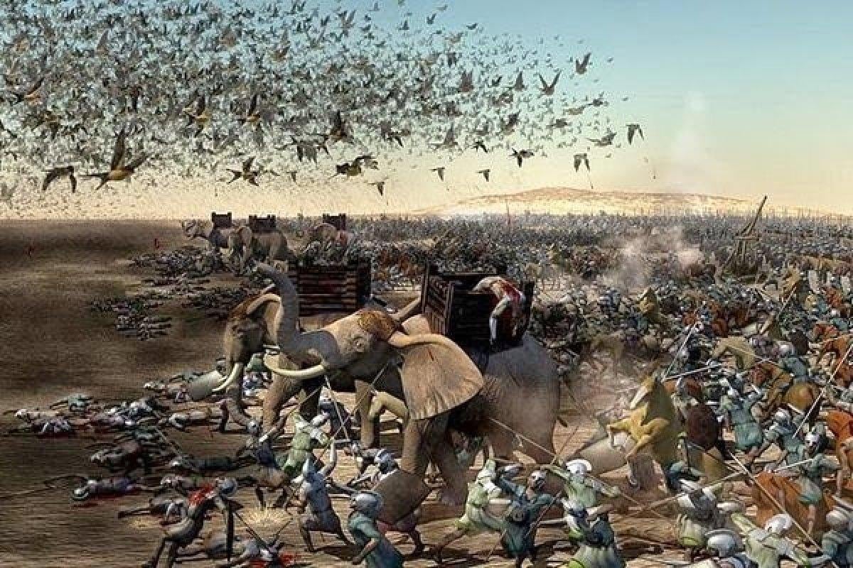 Kuşların filleri yendiği kıssa: Fil Vakası