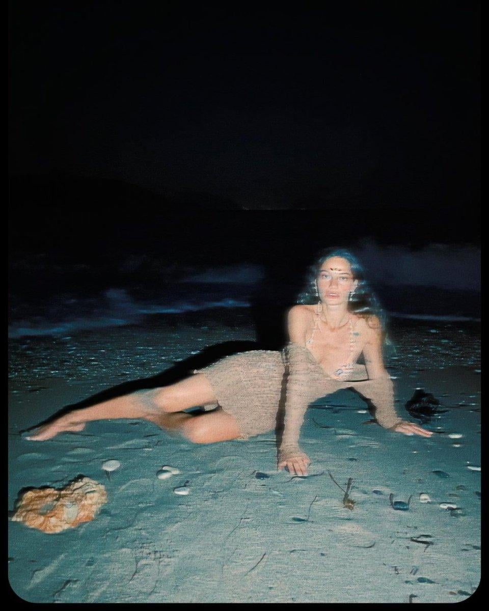 Gülcan Arslan'ın tatil pozları