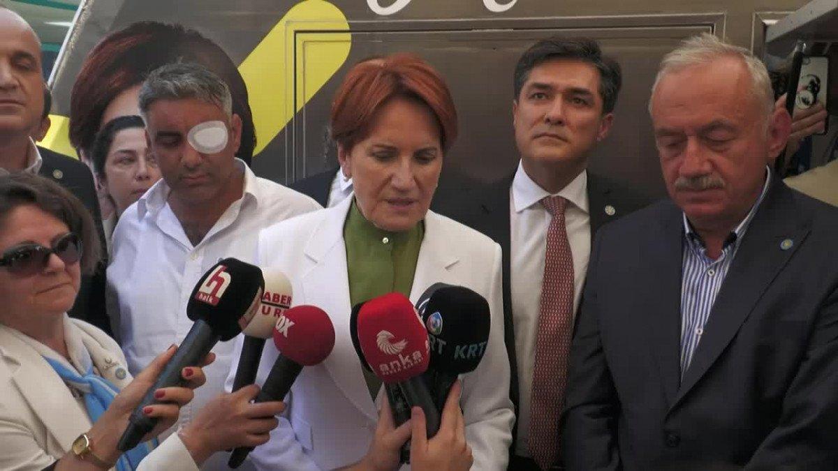 Meral Akşener ile vatandaş arasında gerilim