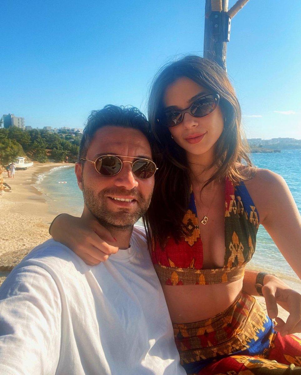 Defne Samyeli'nin kızı Deren Talu aşk tatilinde